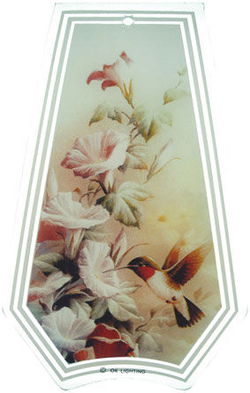 Image of Lamp Panels Large Hummingbird HC5 (Set of 6)