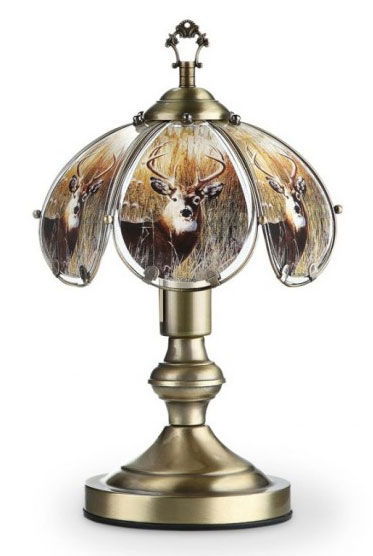 Lamp Medium Electric Antique Brass / Brushed Gold Lamp