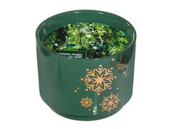 Image of Christmas Magic 17.6 oz 2 Wick Ceramic Scentred Candle