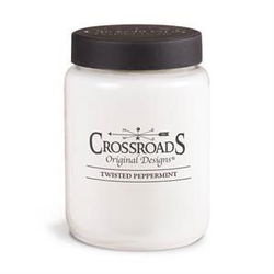 Image of Candle Twisted Peppermint 26 oz.