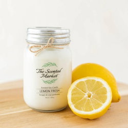 Image of Soy Wax Candle – Lemon Fresh 16 oz