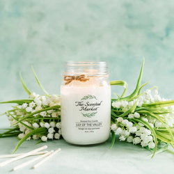 Image of Soy Wax Candle – Lily Of The Valley 16 oz