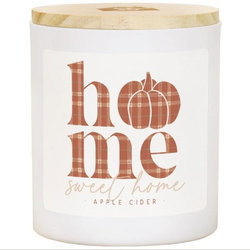 Image of Home Pumpkin Plaid Candle