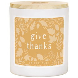 Image of Give Thanks Gold Candle