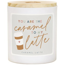Image of Caramel To My Latte Candle