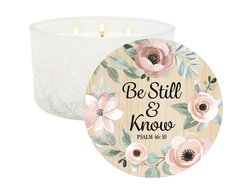 Image of Candle 3-Wick-Be Still & Know