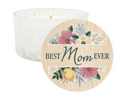 Image of Candle 3-Wick-Best Mom
