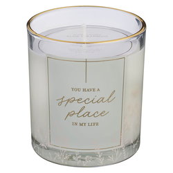 Image of Glass Candle You Have A Special Place In My Life