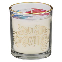 Image of Glass Candle You Are Amazing