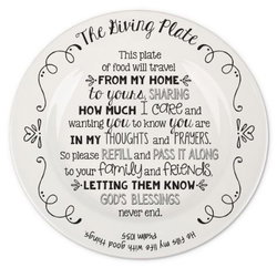 Image of Decorative Plate The Giving Plate 9.5′