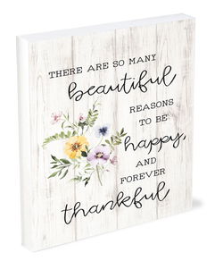 Image of Shelfie Sitter Reasons To Be Happy 4×5