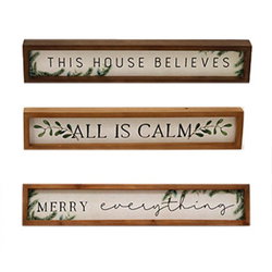 Image of Christmas Signs Assorted