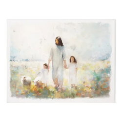 Image of Jesus Children Art – Wrapped Canvas