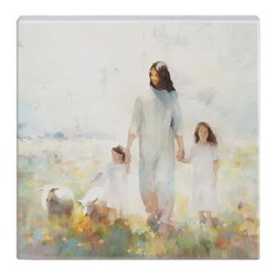 Image of Jesus Children Art – Small Talk Square