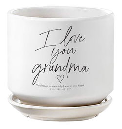 Image of Planter I Love You Grandma Philippians 1