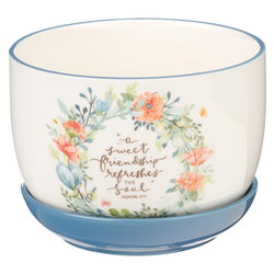 Image of Planter Sweet Friendship Prov. 27:9