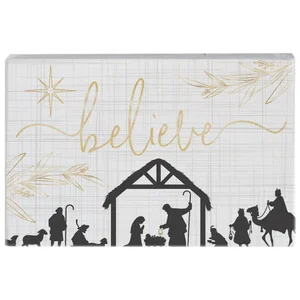 Believe Nativity Block