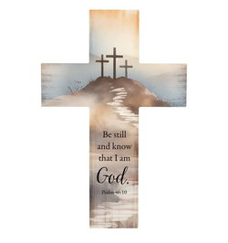 Image of Wall Cross Be Still & Know