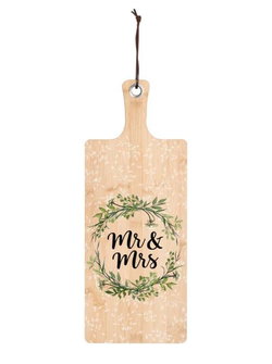 Image of Serving Board Mr & Mrs