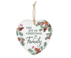Image of Heart Ornament Family