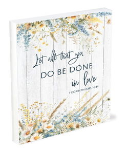 Image of Shelfie Sitter Be Done In Love 4×5