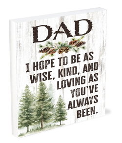 Image of Shelfie Sitter Dad – Be as Wise 4×5