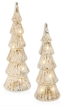 Image of Tree w/ LED Glass Small 3.5X9