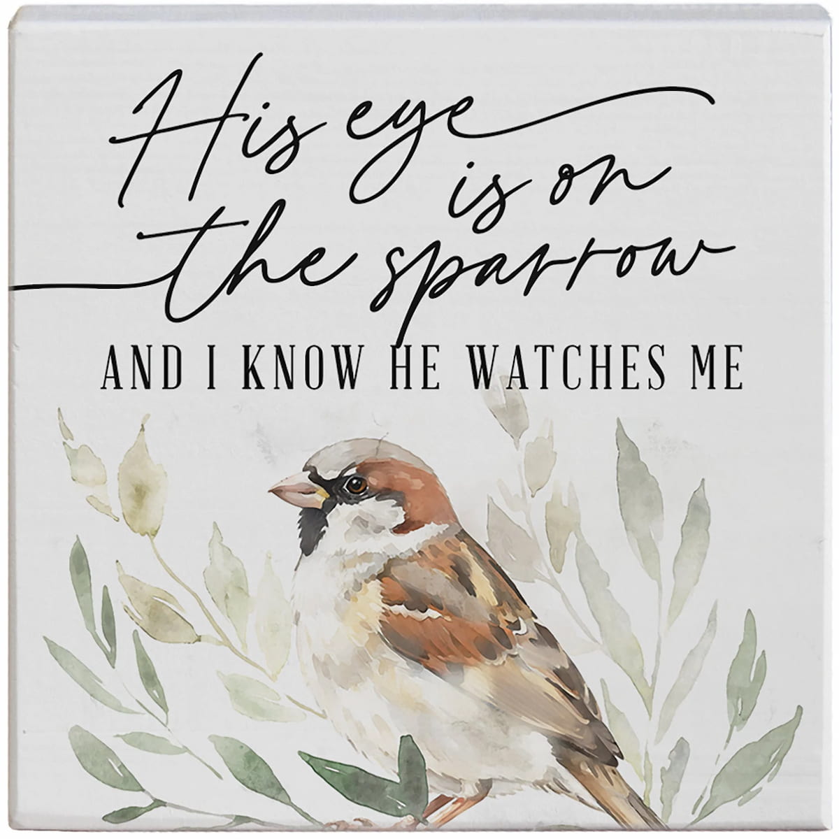 Eye On The Sparrow Block