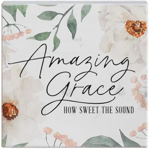 Amazing Grace Flowers Block