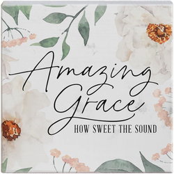 Image of Amazing Grace Flowers Block