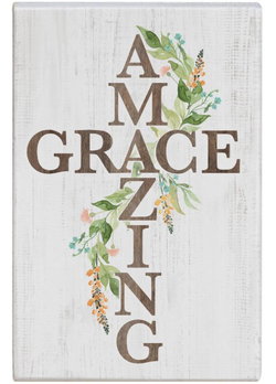 Image of Amazing Grace Cross Block