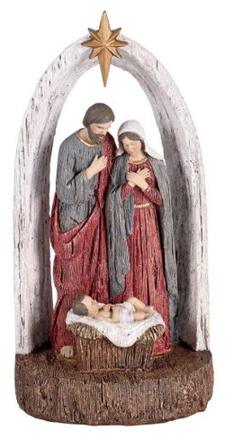 Image of Nativity Family Creche 9′