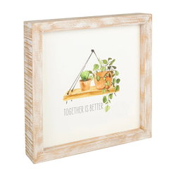 Image of Together Better Framed Sign