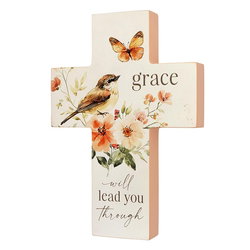 Image of Wings of Love Table Cross – Grace Will Lead You