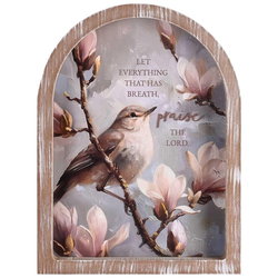 Image of Framed Arch Let Everything That 11X15