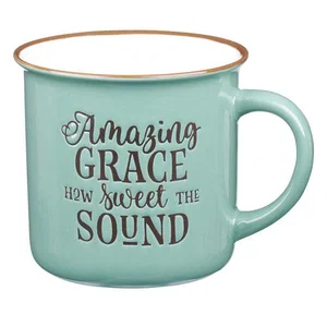 Mug Amazing Grace Green Camp-style