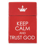 Image of Box of Blessings Keep Calm & Trust God
