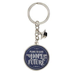 Image of Key Ring Plans to Give You Hope & a Future Jer. 29:11