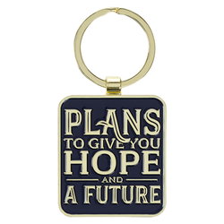 Image of Key Ring Hope & a Future Jer. 29:11