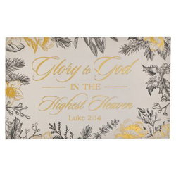 Image of Pass Around Card Glory to God Lk. 2:14