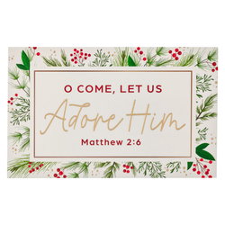 Image of Pass Around Card Adore Him Matt. 2:6
