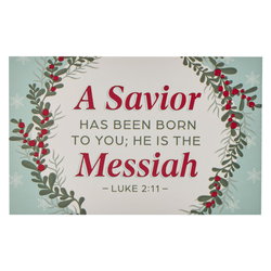 Image of Pass Around Card A Savior Born Lk. 2:11