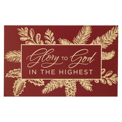Image of Pass Around Card Glory to God Lk. 2:14