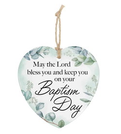 Image of Heart Ornament Baptism