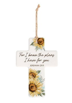 Image of Cross Orn For I Know The Plans