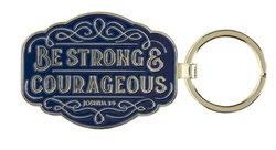 Image of Keychain Be Strong & Courageous Josh. 1:9
