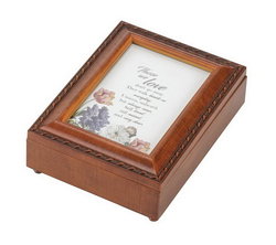 Image of Music Box Those We Love Woodgrain