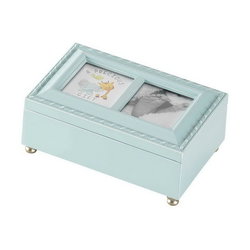 Image of Music Box Precious Little One Blue 6X4