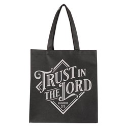 Image of Tote Black Trust in the Lord Prov. 3:5