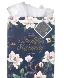 Image of Gift Bag LG Portrait Strength & Dignity Prov. 31:25